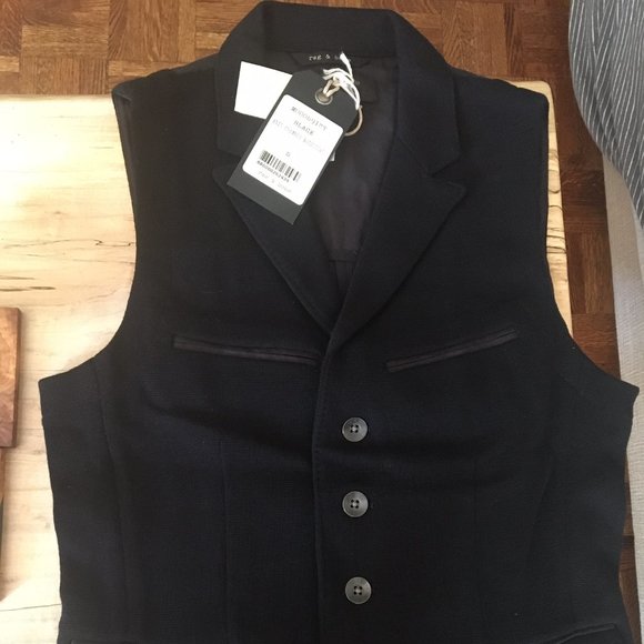 NWT Rag & Bone Dress Vest - Size S - Picture 1 of 5